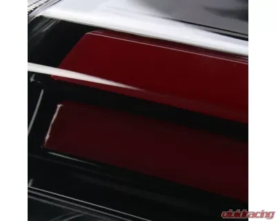 Spec-D LED Taillights w/ Sequential Turn Signal Lights (Glossy Black Housing/Smoked Lens) Honda Civic 2016-2021 - LT-CV164GLED-SQ1-RS