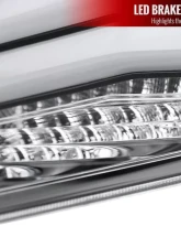 Spec-D LED Taillights w/ Sequential Signal Lamps (Matte Black Housing/Clear Lens) Honda Civic 2016-2021                                     - LT-CV164JMLED-SQ2-RS - Image 8