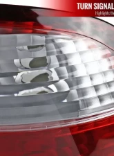 Spec-D Taillights (Chrome Housing/Red Clear Lens) Honda Civic 1999-2000                                     - LT-CV994RPW-RS - Image 2