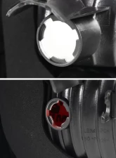 Spec-D Taillights (Chrome Housing/Red Clear Lens) Honda Civic 1999-2000                                     - LT-CV994RPW-RS - Image 8