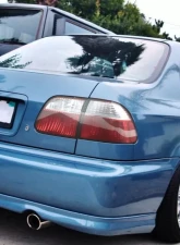 Spec-D Taillights (Chrome Housing/Red Clear Lens) Honda Civic 1999-2000                                     - LT-CV994RPW-RS - Image 10