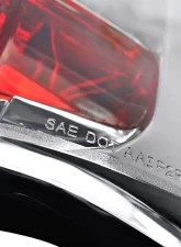 Spec-D Taillights (Chrome Housing/Clear Lens) Dodge Dakota 1997-2004                                     - LT-DAK97-TM - Image 4