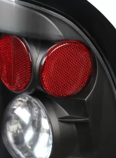 Spec-D Taillights (Matte Black Housing/Clear Lens) Dodge Dakota 1997-2004                                     - LT-DAK97JM-TM - Image 5
