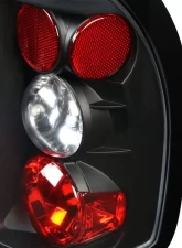 Spec-D Taillights (Matte Black Housing/Clear Lens) Dodge Dakota 1997-2004                                     - LT-DAK97JM-TM - Image 7