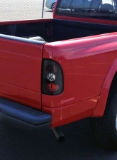 Spec-D Taillights (Matte Black Housing/Clear Lens) Dodge Dakota 1997-2004                                     - LT-DAK97JM-TM - Image 10