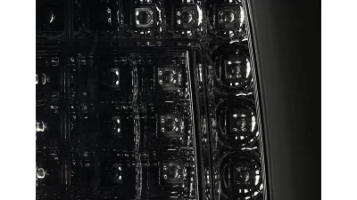 Spec-D LED C Bar Taillights (Chrome Housing/Smoked Lens) Chevrolet | GMC 2000-2006                                     - LT-DEN00GLED-G2-TM - Image 3