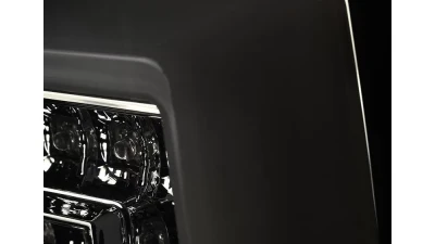 Spec-D LED C Bar Taillights (Chrome Housing/Smoked Lens) Chevrolet | GMC 2000-2006                                     - LT-DEN00GLED-G2-TM - Image 4