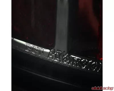 Spec-D LED C Bar Taillights (Chrome Housing/Smoked Lens) Chevrolet | GMC 2000-2006 - LT-DEN00GLED-G2-TM