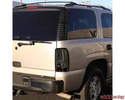 Spec-D LED C Bar Taillights (Chrome Housing/Smoked Lens) Chevrolet | GMC 2000-2006 - LT-DEN00GLED-G2-TM