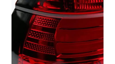 Spec-D LED Taillights (Chrome Housing/Red Clear Lens) BMW E39 5-Series 2001-2003                                     - LT-E3901RLED-TM - Image 4