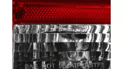 Spec-D LED Taillights (Chrome Housing/Red Clear Lens) BMW E39 5-Series 2001-2003                                     - LT-E3901RLED-TM - Image 5