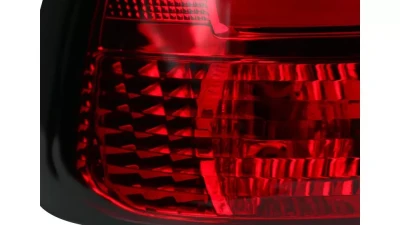 Spec-D LED Taillights (Chrome Housing/Red Clear Lens) BMW E39 5-Series 2001-2003                                     - LT-E3901RLED-TM - Image 6