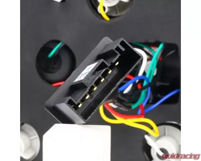 Spec-D LED Taillights (Chrome Housing/Red Clear Lens) BMW E39 5-Series 2001-2003 - LT-E3901RLED-TM