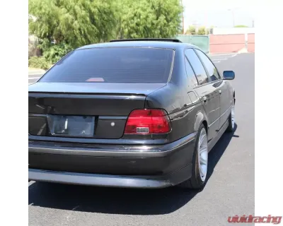 Spec-D LED Taillights (Chrome Housing/Red Clear Lens) BMW E39 5-Series 2001-2003 - LT-E3901RLED-TM