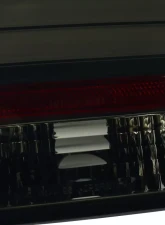 Spec-D LED Taillights (Chrome Housing/Smoke Lens) BMW E39 5-Series Sedan 1997-2000                                     - LT-E3997GLED-TM - Image 5