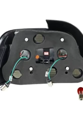 Spec-D LED Taillights (Chrome Housing/Smoke Lens) BMW E39 5-Series Sedan 1997-2000                                     - LT-E3997GLED-TM - Image 8