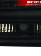 Spec-D LED Taillights (Glossy Black Housing/Smoke Lens) BMW E60 5-Series Sedan 2004-2007                                     - LT-E6004BBLED-TM - Image 5