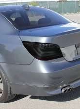 Spec-D LED Taillights (Glossy Black Housing/Smoke Lens) BMW E60 5-Series Sedan 2004-2007                                     - LT-E6004BBLED-TM - Image 10
