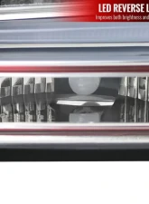 Spec-D LED Taillights (Chrome Housing/Clear Lens) BMW E60 5-Series Sedan 2004-2007                                     - LT-E6004CLED-TM - Image 5