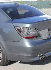 Spec-D LED Taillights (Chrome Housing/Clear Lens) BMW E60 5-Series Sedan 2004-2007                                     - LT-E6004CLED-TM - Image 10