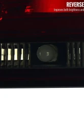 Spec-D LED Taillights (Chrome Housing/Red Smoke Lens) BMW E60 5-Series Sedan 2008-2010                                     - LT-E6008RGLED-TM - Image 5