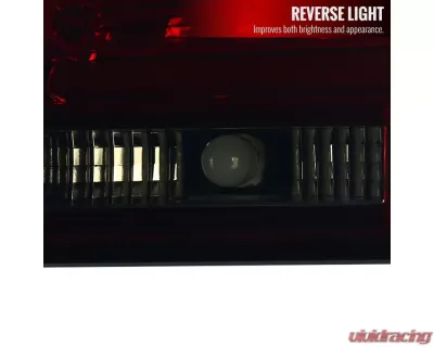 Spec-D LED Taillights (Chrome Housing/Red Smoke Lens) BMW E60 5-Series Sedan 2008-2010 - LT-E6008RGLED-TM