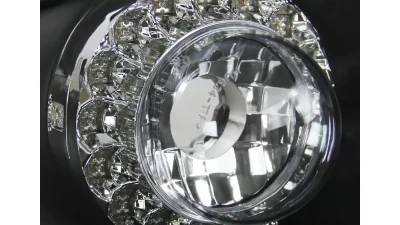 Spec-D LED Taillights (Matte Black Housing/Clear Lens) Mitsubishi Eclipse 2006-2011                                     - LT-ELP06JMLED-TM - Image 3