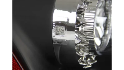 Spec-D LED Taillights (Matte Black Housing/Clear Lens) Mitsubishi Eclipse 2006-2011                                     - LT-ELP06JMLED-TM - Image 4