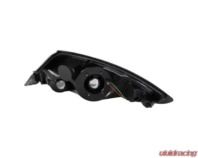 Spec-D LED Taillights (Matte Black Housing/Clear Lens) Mitsubishi Eclipse 2006-2011 - LT-ELP06JMLED-TM