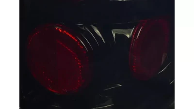 Spec-D Taillights (Glossy Black Housing/Smoked Lens) Ford Expedition 1997-2002                                     - LT-EPED97BB-TM - Image 5