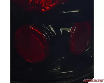 Spec-D Taillights (Glossy Black Housing/Smoked Lens) Ford Expedition 1997-2002 - LT-EPED97BB-TM