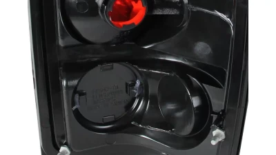 Spec-D Taillights (Glossy Black Housing/Smoked Lens) Ford Expedition 1997-2002                                     - LT-EPED97BB-TM - Image 8