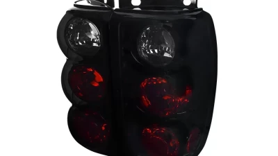 Spec-D Taillights (Glossy Black Housing/Smoked Lens) Ford Explorer 1995-1997                                     - LT-EPOR95BB-TM - Image 10