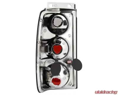 Spec-D Taillights (Glossy Black Housing/Smoked Lens) Ford Explorer 1995-1997 - LT-EPOR95BB-TM