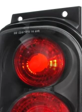 Spec-D Taillights (Matte Black Housing/Clear Lens) Ford Explorer | Mercury Mountaineer 1998-2001                                     - LT-EPOR98JM-TM - Image 2