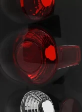 Spec-D Taillights (Matte Black Housing/Clear Lens) Ford Explorer | Mercury Mountaineer 1998-2001                                     - LT-EPOR98JM-TM - Image 3