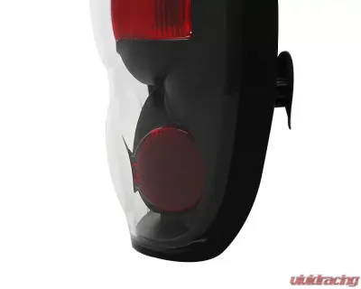 Spec-D Taillights (Matte Black Housing/Clear Lens) Ford Explorer | Mercury Mountaineer 1998-2001 - LT-EPOR98JM-TM