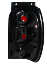 Spec-D Taillights (Matte Black Housing/Clear Lens) Ford Explorer | Mercury Mountaineer 1998-2001                                     - LT-EPOR98JM-TM - Image 9