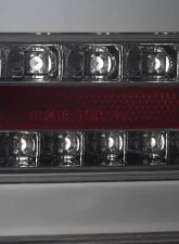 Spec-D LED Taillights (Chrome Housing/Smoked Lens) Mitsubishi Lancer | Evolution 2008-2017                                     - LT-EVO08GLED-TM - Image 4