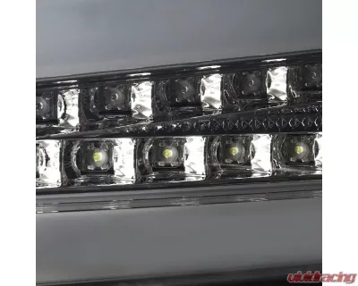 Spec-D LED Taillights (Chrome Housing/Smoked Lens) Mitsubishi Lancer | Evolution 2008-2017 - LT-EVO08GLED-TM