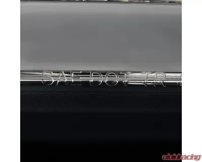 Spec-D LED Taillights (Chrome Housing/Smoked Lens) Mitsubishi Lancer | Evolution 2008-2017 - LT-EVO08GLED-TM