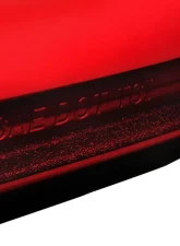 Spec-D Red Bar LED Taillights (Black Housing/Red Lens) Mitsubishi Lancer | Evolution 2008-2017                                     - LT-EVO08RLED-TM - Image 7