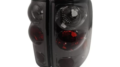 Spec-D Taillights (Chrome Housing/Smoked Lens) Ford F-150 2004-2008                                     - LT-F15004G-TM - Image 10