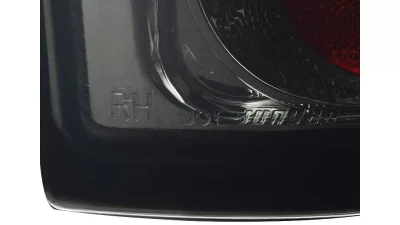 Spec-D Taillights (Chrome Housing/Smoked Lens) Ford F-150 2004-2008                                     - LT-F15004G-TM - Image 4