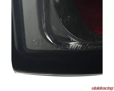 Spec-D Taillights (Chrome Housing/Smoked Lens) Ford F-150 2004-2008 - LT-F15004G-TM