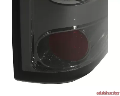 Spec-D Taillights (Chrome Housing/Smoked Lens) Ford F-150 2004-2008 - LT-F15004G-TM