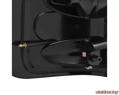 Spec-D Taillights (Chrome Housing/Smoked Lens) Ford F-150 2004-2008 - LT-F15004G-TM