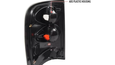 Spec-D Taillights (Chrome Housing/Smoked Lens) Ford F-150 2004-2008                                     - LT-F15004G-TM - Image 9