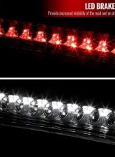Spec-D LED 3rd Brake Light (Chrome Housing/Clear Lens) Ford F-150 2004-2008                                     - LT-F15004RBCLED-RS - Image 2