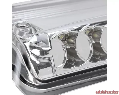 Spec-D LED 3rd Brake Light (Chrome Housing/Clear Lens) Ford F-150 2004-2008 - LT-F15004RBCLED-RS